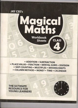 JayCee Magical Math Work book Sheet Class IV